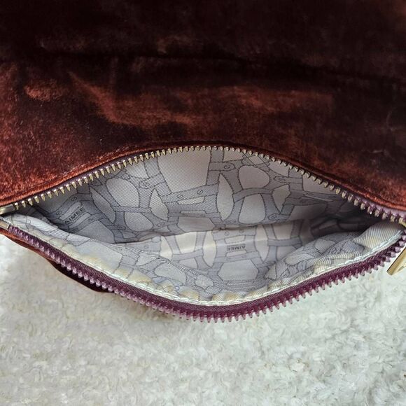 Aimee Kestenberg Woodside Brown Velvet‎ Backpack main image 7
